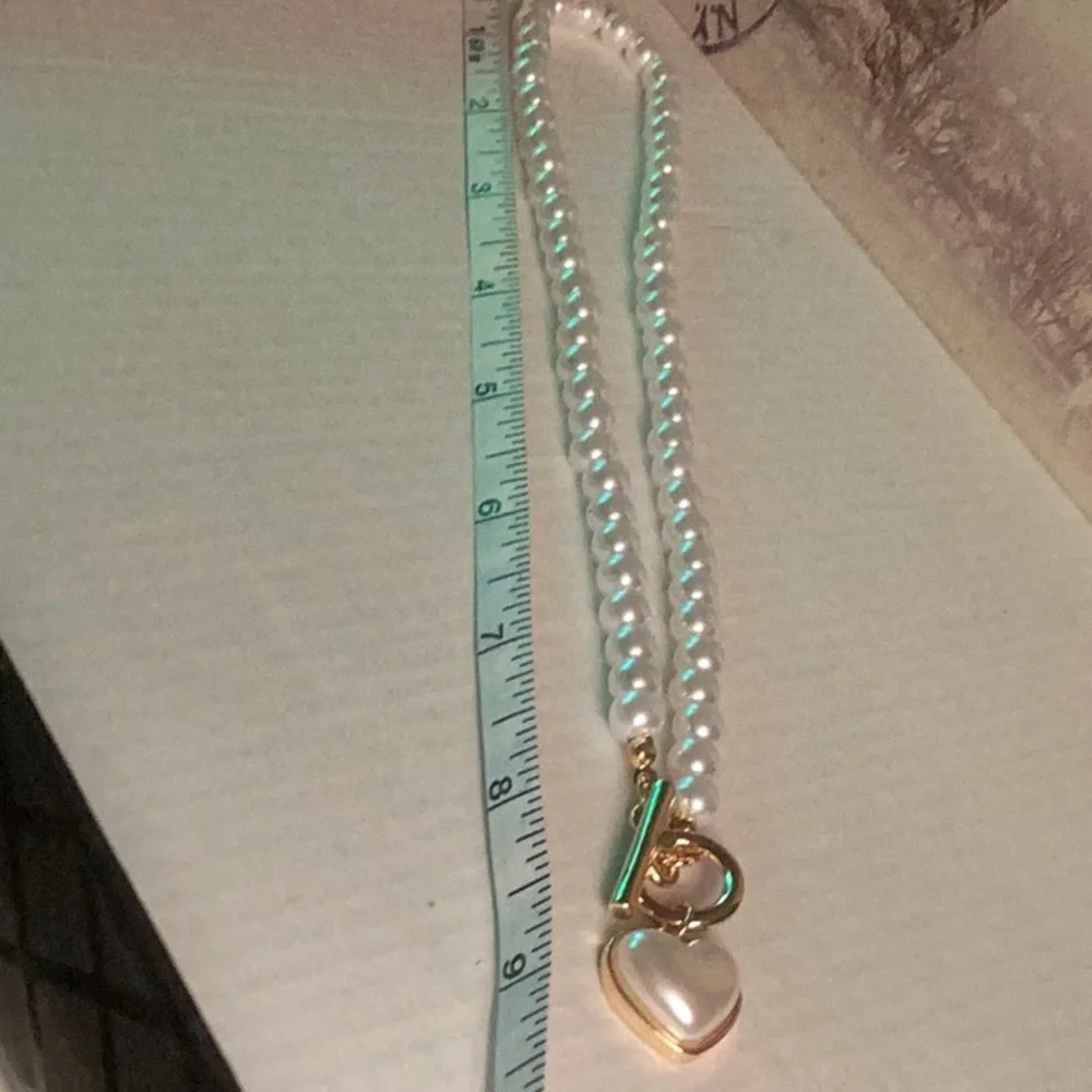 NEW NECKLACE AND BRACELET WITH A HEART. - Picture 5 of 7
